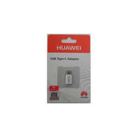 Huawei Huawei gyári AP52 microUSB-A - USB-C adapter, fehér