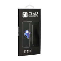 Utángyártott Apple iPhone X, 5D Full Glue hajlított tempered glass kijelzővédő üvegfólia, átlátszó