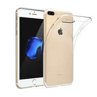 Utángyártott Apple iPhone 8 Plus/7 Plus Ultra Slim 0,5mm szilikon tok, átlátszó