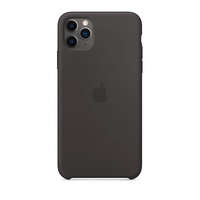 Apple Apple iPhone 11 Pro Max gyári szilikon tok, fekete, MX002ZM/A