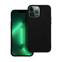 Utángyártott Forcell Soft szilikon hátlap tok Apple iPhone 14 Pro Max, fekete