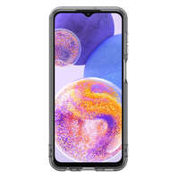 Samsung Samsung Galaxy A23 5G Soft Clear gyári szilikon tok, fekete, EF-QA235TB