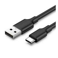 Ugreen Ugreen Type-C - USB gyorstöltő adatkábel, 1m, fekete
