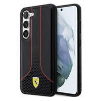 Ferrari Ferrari Perforated 296 P Samsung Galaxy S23 hátlap tok, fekete