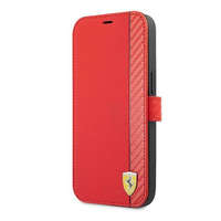 Ferrari Ferrari On Track Apple iPhone 13 mini karbon flip tok, piros