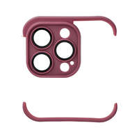 Utángyártott Mini bumper szilikon tok, Apple iPhone 14 Pro, cseresznye