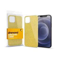 Xprotector Xprotector Szilikon tok Diamond Apple iPhone 15 Plus, Arany