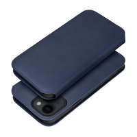 Utángyártott Dual Pocket Xiaomi Redmi Note 13 5G, flip tok, kék
