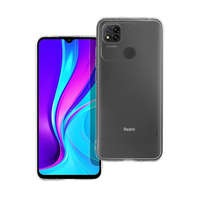 Utángyártott Clear 2mm Xiaomi Redmi 9C tok, átlátszó (kamera védelemmel)