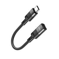 Hoco Hoco U107 USB-C - Lightning átalakító 10cm, fekete