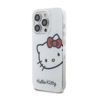 Hello Kitty Hello Kitty IML Head Logo Apple iPhone 13 Pro hátlap tok, fehér