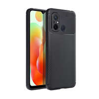 Utángyártott Forcell Carbon Premium Xiaomi Redmi 12C szilikon tok, fekete