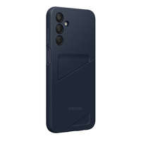 Samsung Samsung Galaxy Card Slot A15 4G/5G kártyatartós gyári hátlap tok, kártyatartós gyári hátlap tok, kék/fekete