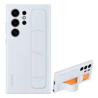 Samsung Samsung Galaxy S24 Ultra Stand Grip gyári tok, Világos kék