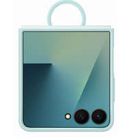 Samsung Samsung Galaxy Z Flip 7 Ring Silicone Cover gyári szilikon tok gyűrűvel, zöld