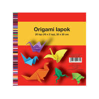 Herlitz Origami lapok/20 ív, 20x20 cm