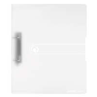 Herlitz Gyűrűskönyv A4 PP Pastell átlátszó fehér