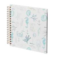 Rössler Papier GmbH and Co. KG Rössler fotóalbum/vendégkönyv (23x23 cm, 30 lap, spirál) tengernyi szeretet Meer Liebe