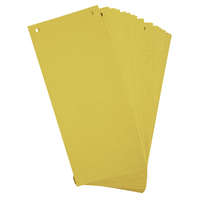 Exacompta Exacompta Forever elválasztó lapok (10,5x24 cm) sárga 100db/csomag
