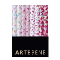 Artebene GmbH Artebene tekercses csomagolópapír (70x200 cm) szívek 4-féle 2022 MEGSZŰNT