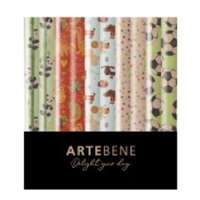 Artebene GmbH Artebene tekercses csomagolópapír (70x300 cm) gyerekmintás, 5-féle (3)