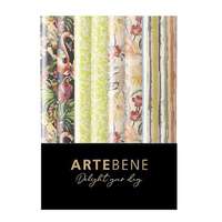 Artebene GmbH Artebene tekercses csomagolópapír (70x300 cm) virágmintás, 5-féle, Finest Poppies (3)