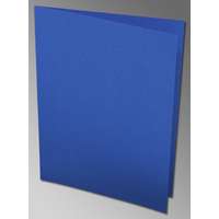 Rössler Papier GmbH and Co. KG Rössler A/6 karton 2 részes 105x148 220 gr. acél kék