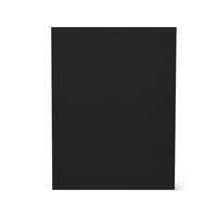 Rössler B/6 karton, 2 részes 120/240x169 mm 220gr. fekete