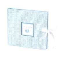 Rössler Papier GmbH and Co. KG Rössler fotóalbum szalaggal (23x22 cm, 30 lap) Baby Boy, világoskék
