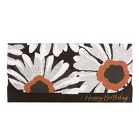 Artebene GmbH Artebene ajándékutalvány tartó (23x11 cm) margarétás, Happy Birthday (5)