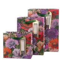 Artebene GmbH Artebene ajándéktasak (18x25x8 cm ) színes őszi virágos (5)