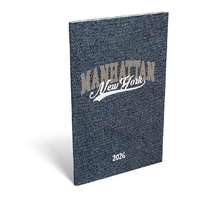 Lizzy Trade Kft. Bizományos Lizzy A6 tűzött zsebnaptár 2026 MANHATTAN NEW YORK