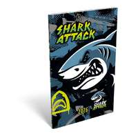 Lizzy Trade Kft. Bizományos Lizzy A6 tűzött zsebnaptár 2026 SHARK ATTACK