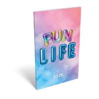 Lizzy Trade Kft. Bizományos Lizzy A6 tűzött zsebnaptár 2026 FLOW