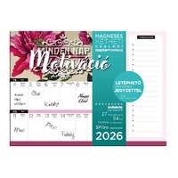 Lizzy Trade Kft. Bizományos Lizzy Hűtőmágneses naptár 2 heti 2026 Motiváció