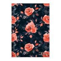 Lizzy Trade Kft. Bizományos Lizzy heti tervező, B6 design, 2026, NIGHT ROSES