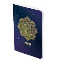 Kalendart Naptár Kft. TopTimer Határidőnapló 2026, F012 B6 FLEXI (Heti beoszt.) MANDALÁS