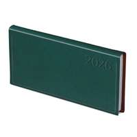 Kalendart Naptár Kft. TopTimer Zsebnaptár 2026, T030 (Heti beoszt.) ZÖLD