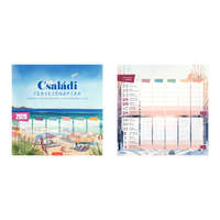 Kalendart Naptár Kft. TopTimer Falinaptár 2026, T090, mágneses CSALÁDI TERVEZŐ