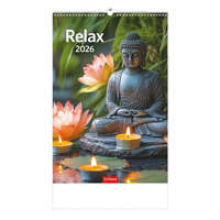 Kalendart Naptár Kft. TopTimer Falinaptár 2026, T094 RELAX