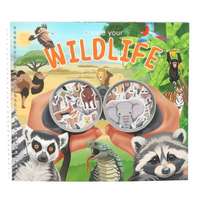 Depesche Vertrieb GmbH TOPModel kreatív matricás füzet, vadállatok (5)