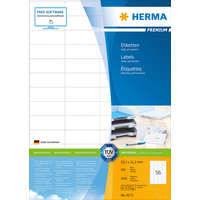 Herma GmbH Herma etikett fehér, A4, 52,5x21,2mm (56)