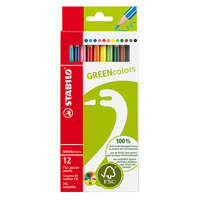 Stabilo International GmbH - Magyarországi Fióktelepe Stabilo Greencolors színesceruza készlet 12 db-os