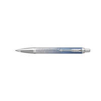 ICO Zrt. Parker Royal I.M. Premium Golyóstoll Kék-Szürke THE LAST FRONTIER POLAR Cizellált, Ezüst klipsz 2153005