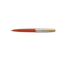 ICO Zrt. Parker Royal 51 PREMIUM Golyóstoll, Arany klipsz 2169073 RAGE RED