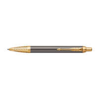 ICO Zrt. Parker Royal I.M. PREMIUM PIONEER ARROW Golyóstoll szürke, cizellált, Arany klipsz 2200954