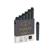 ICO Zrt. Parker Royal Tintapatron, 6db, 1950407 RÖVID Fekete