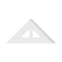 ICO Zrt. Koh-i-noor 744150 45/177 H.Vonalzó átlátszó