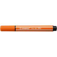 Stabilo International GmbH - Magyarországi Fióktelepe STABILO Pen 68 MAX prémium filctoll vágott heggyel sötét narancs