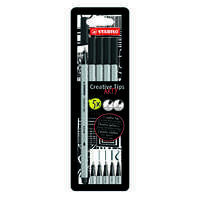 STABILO Creative Tips ARTY BLACK 5 db-os készlet